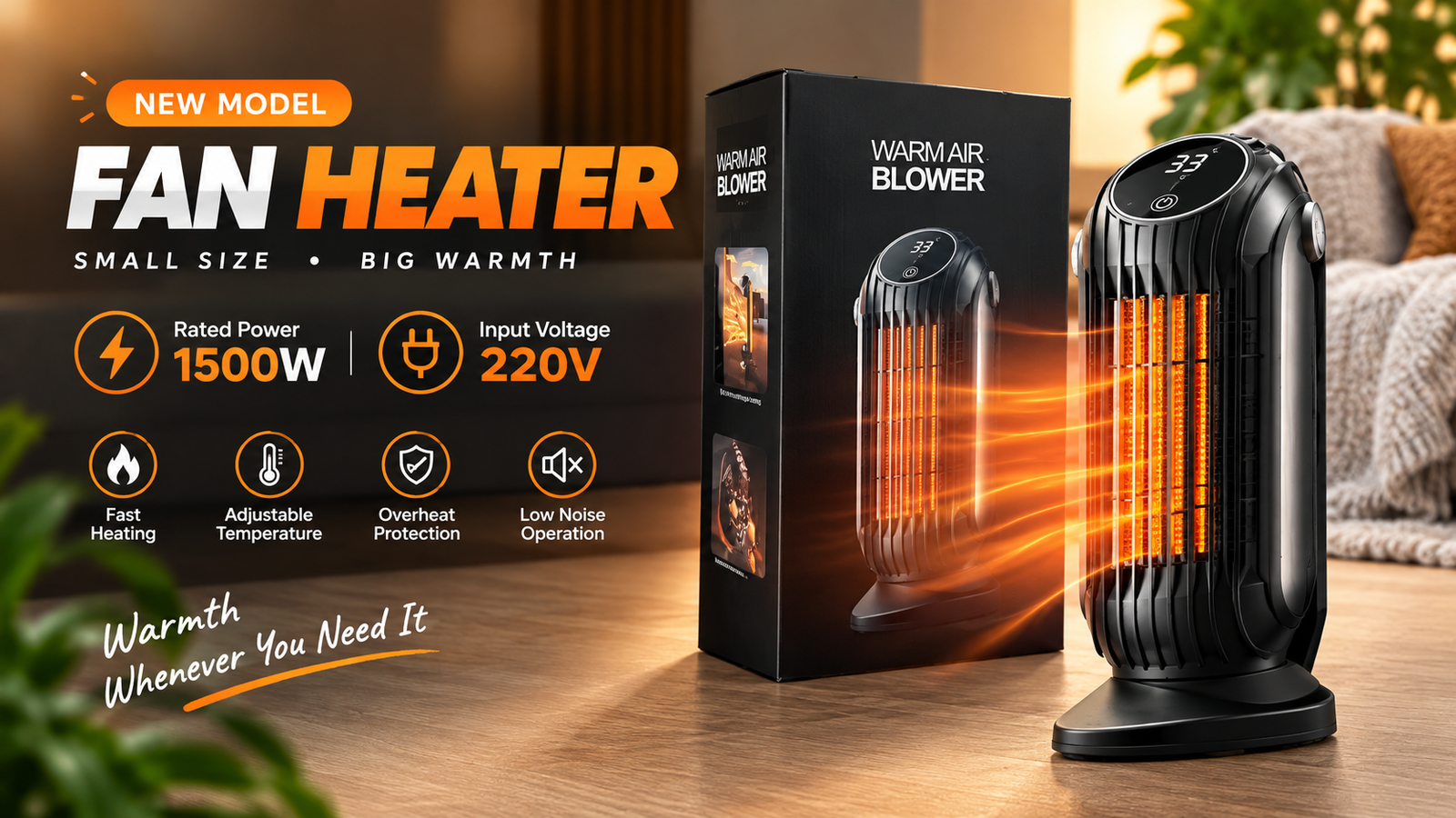BG-NFJ009 Fan Heater